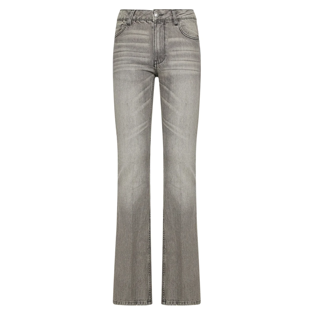 Richmond Vrouw Grijs Jeans Dames, W27, Denim, Five-Pocket Flared Jeans