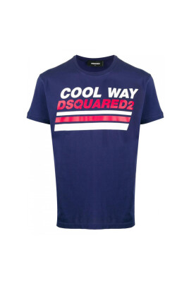 blue-logo-print-cotton-t-shirt