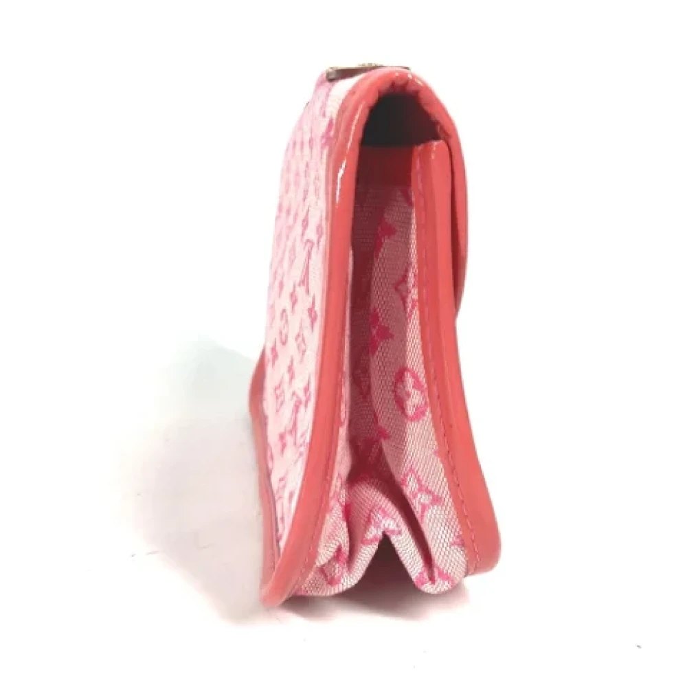 Louis Vuitton Vintage Pre-owned Canvas clutches Pink Dames