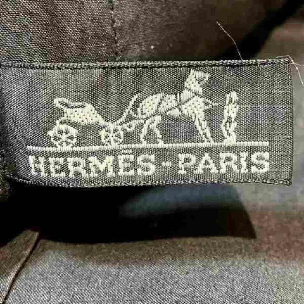 Hermès Vintage Pre-owned Cotton totes Blue Dames