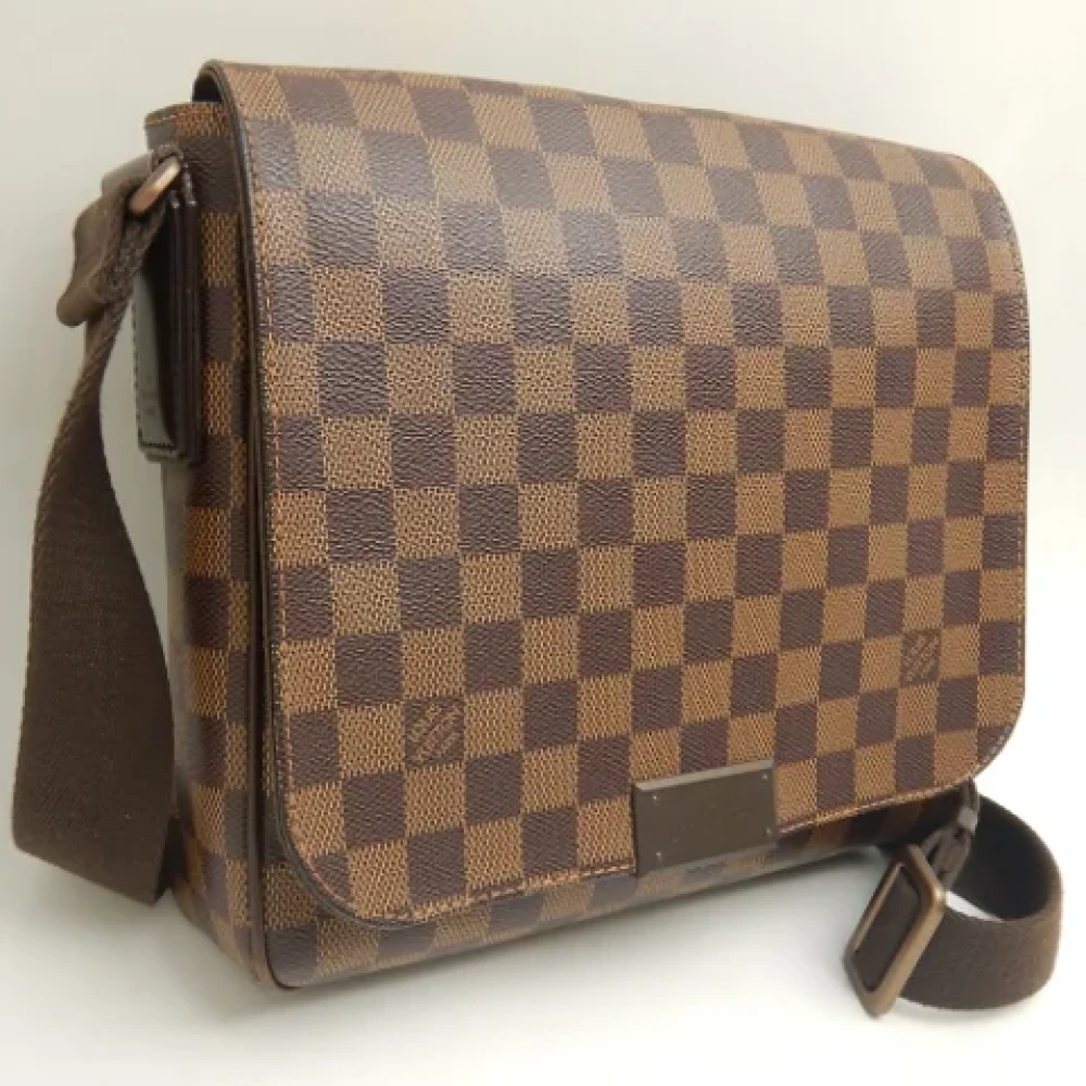 Louis Vuitton Vintage Pre-owned Canvas crossbody-bags Brown Dames