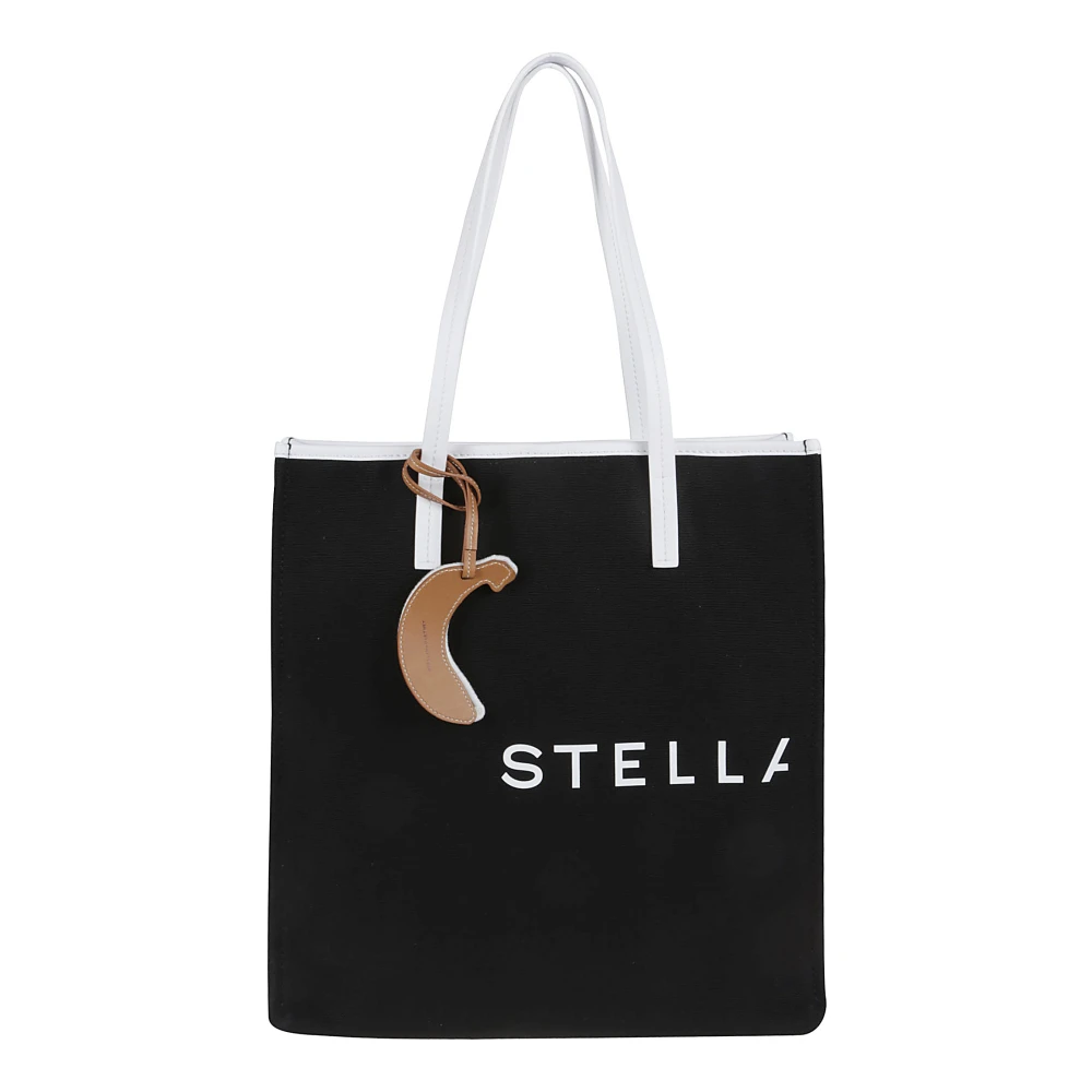 Stella Mccartney Zwarte Schoudertas Elegante Stijl Black Dames