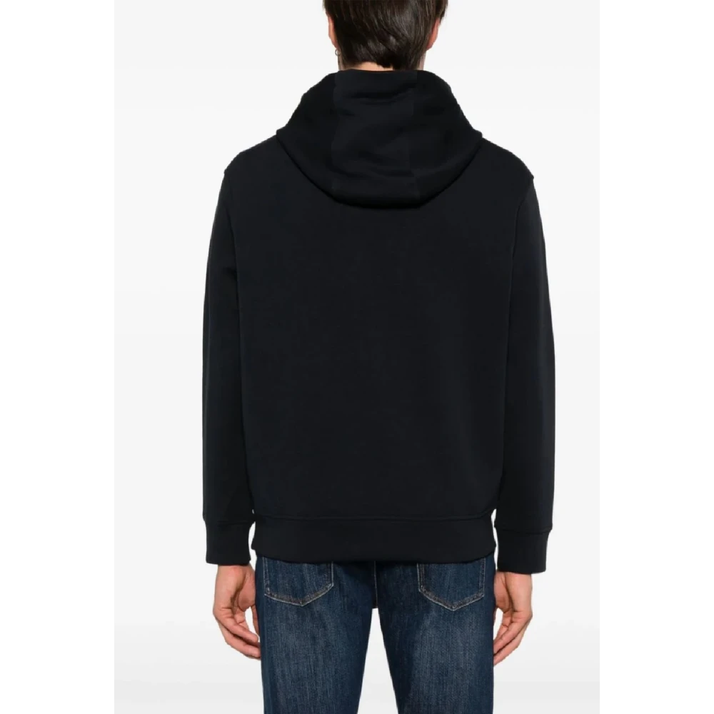 Emporio Armani Stijlvolle Heren Hoodie Black Heren