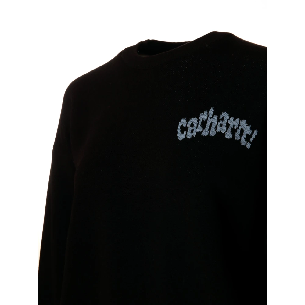 Carhartt WIP Amour Jacquard Sweater Black Dames