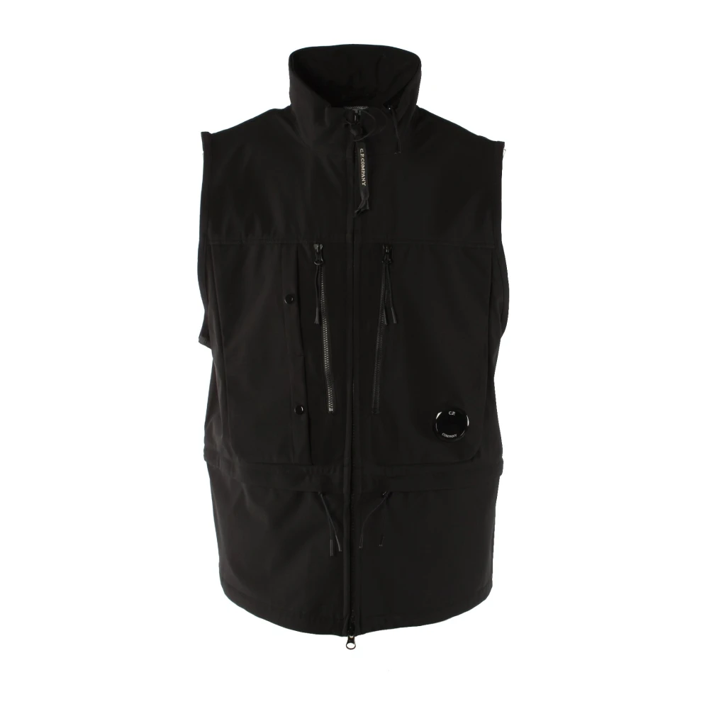 C.p. Company Men's Black Bodywarmer Shell-R