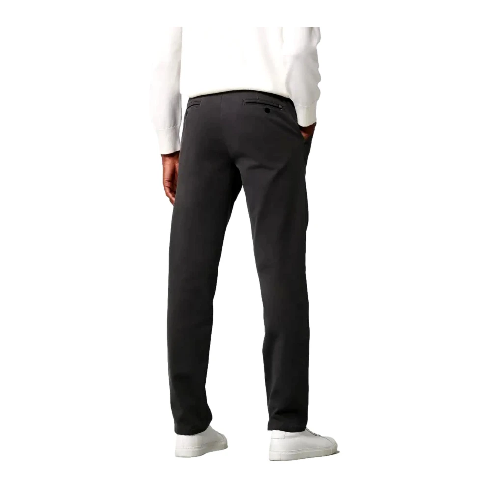 Meyer Moderne pasvorm Flex Dream Finish Chino Grijs Gray Heren