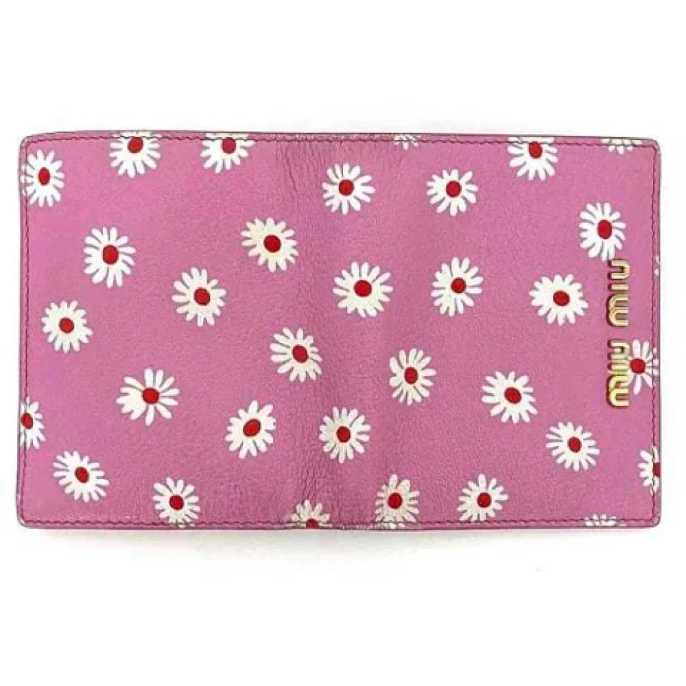 Pre-owned > Pre-owned Accessories > Pre-owned Wallets - - Miu Miu Pre-owned - Modalova