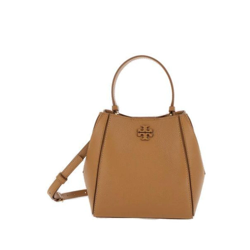 TORY BURCH Kleine Bucket Tas Brown Dames