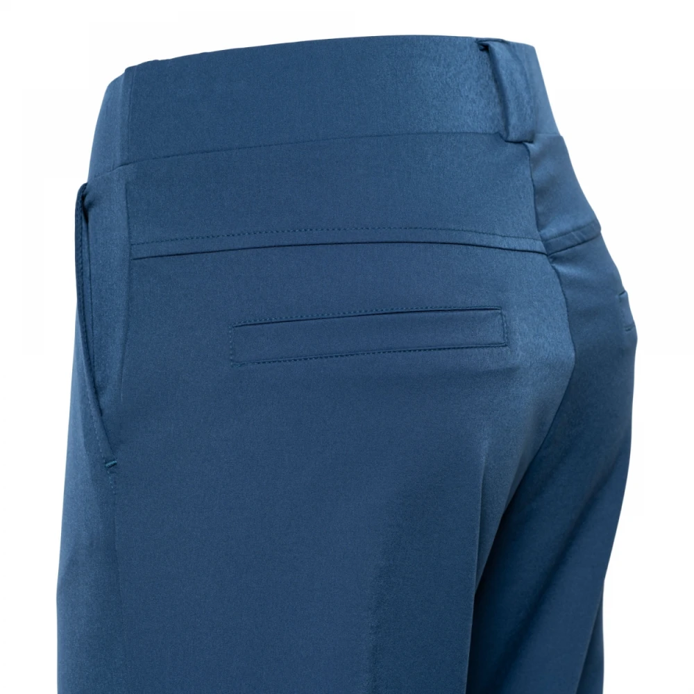 &Co Woman Wijde Broek Zomerse Stijl Blue Dames