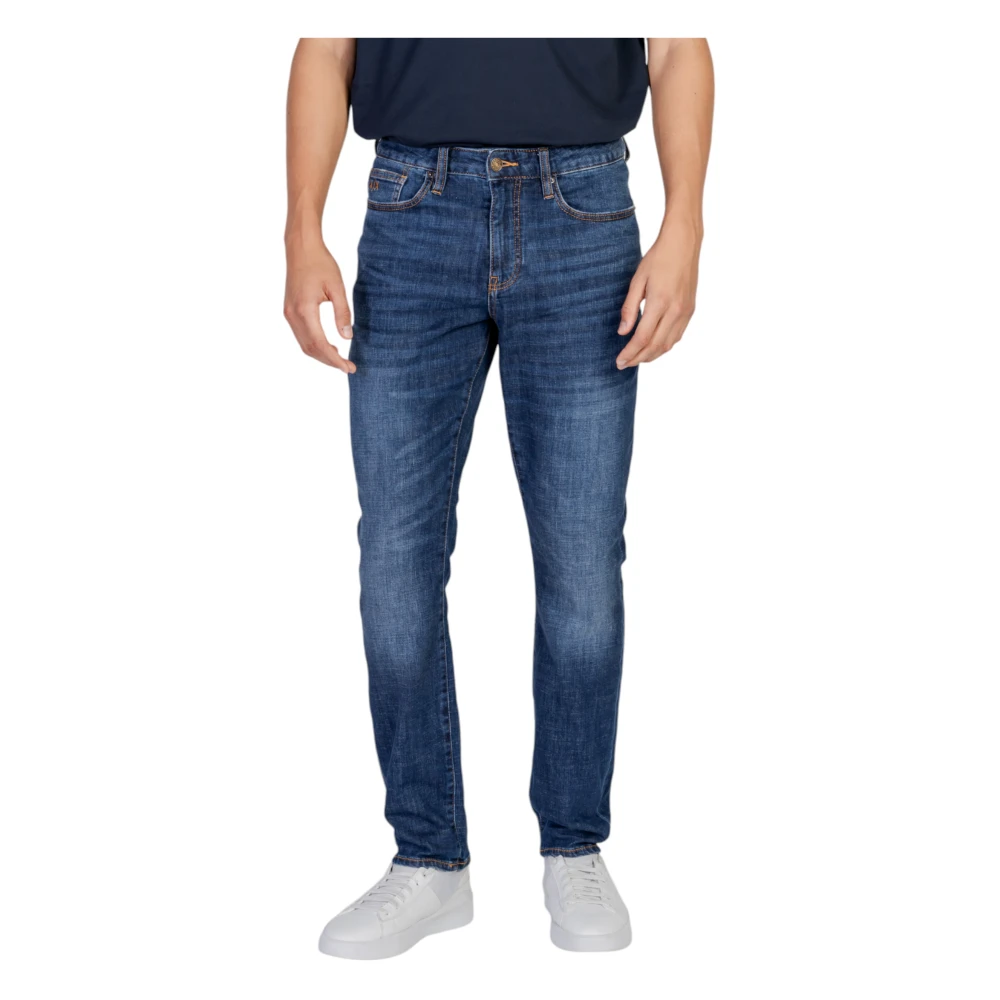 Armani Exchange Homme Bleu Jeans, Taille: W30 Jeans Slim