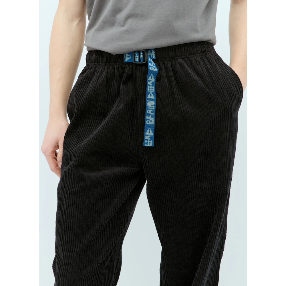 Brain Dead Corduroy Klimbroek Black Heren