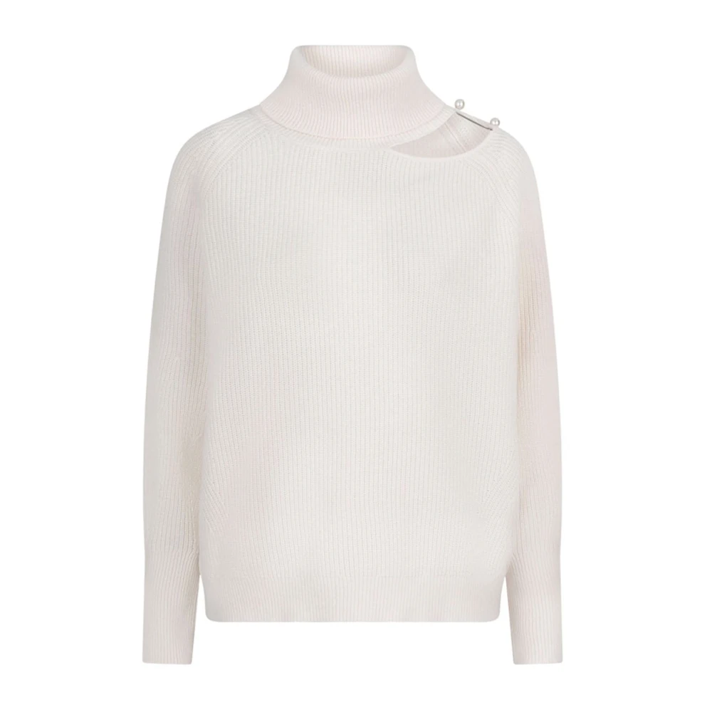 Dante 6 Butter Cream Wollen Trui White Dames