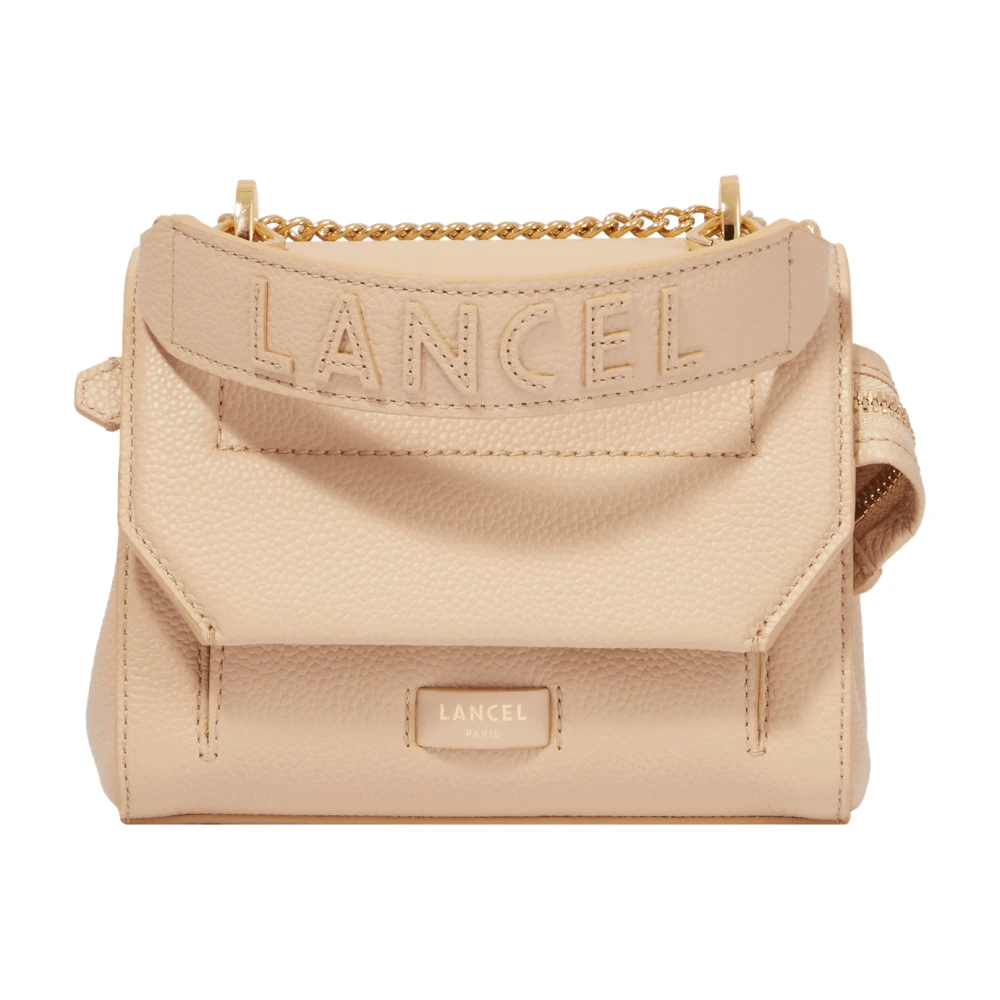 Lancel Stijlvolle Urban Flap Tas Ninon Beige Unisex