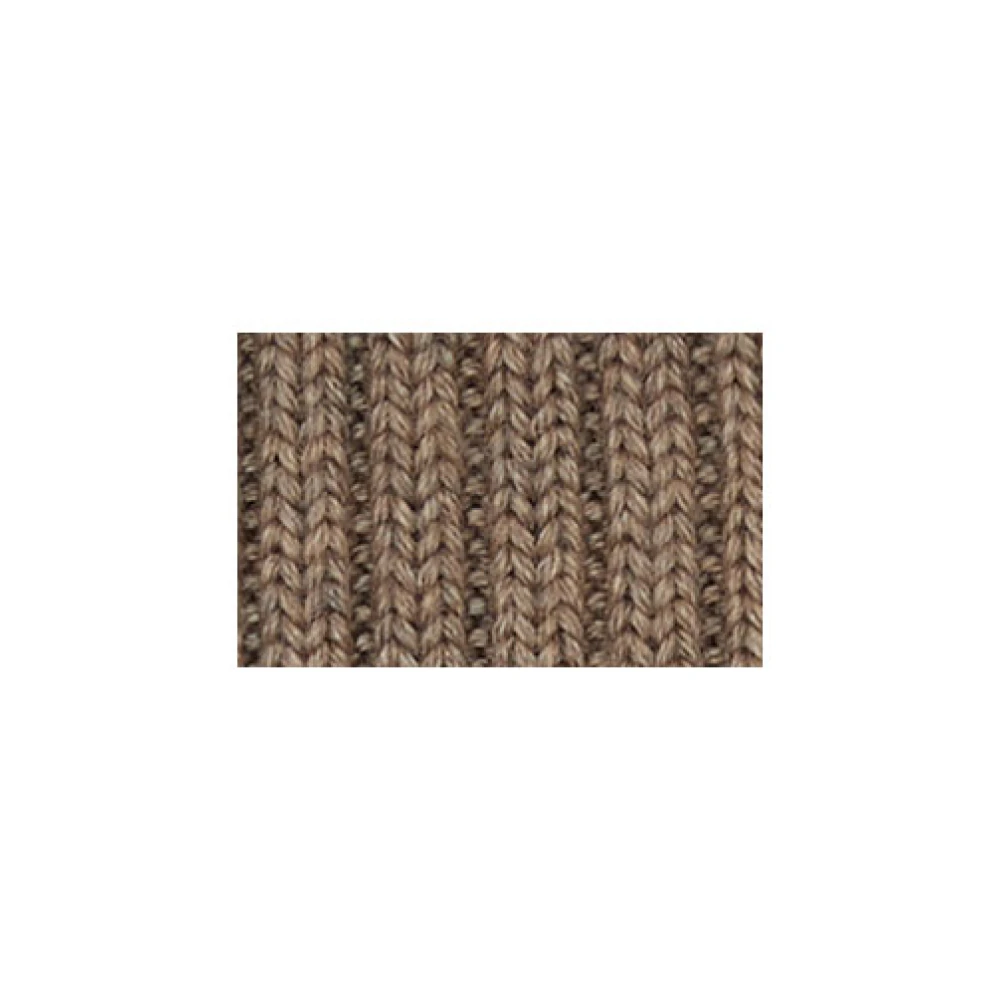 Gallo Unisex effen beige geribbeld sjaal in Beige Unisex