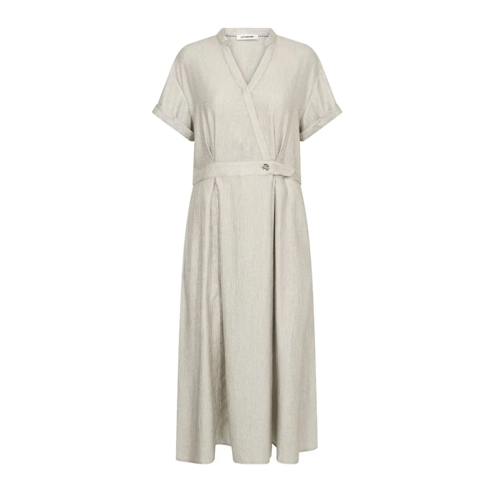 Co'couture Vrouw Grijs Kleedjes Dames, S, Maxi Jurken