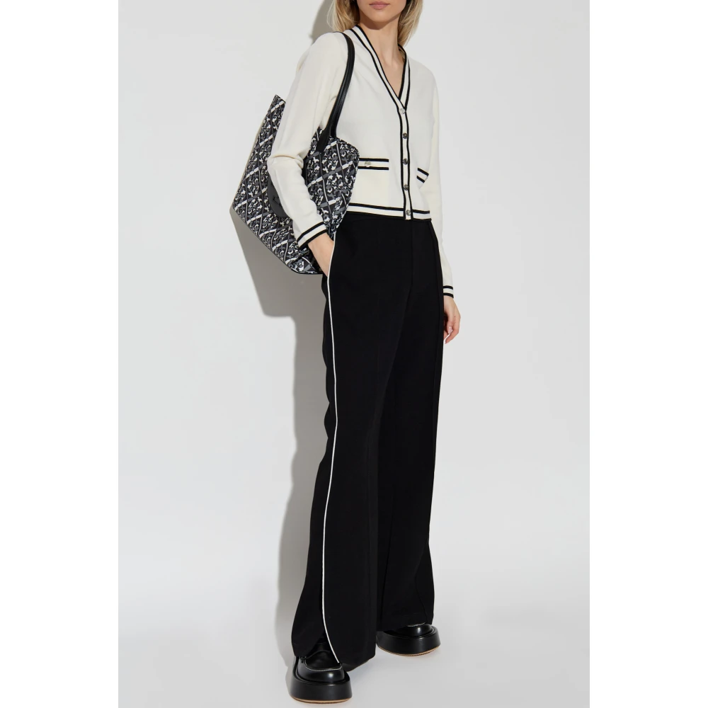 TORY BURCH Wollen vest 'Kendra' Beige Dames