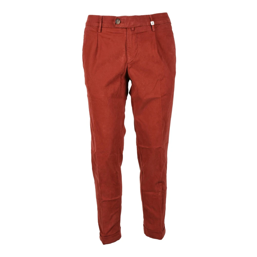 Myths Modal Katoen Elastaan Broek Red Heren