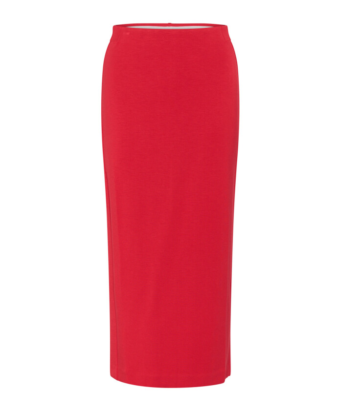 red-pencil-skirt-with-elastic-waist