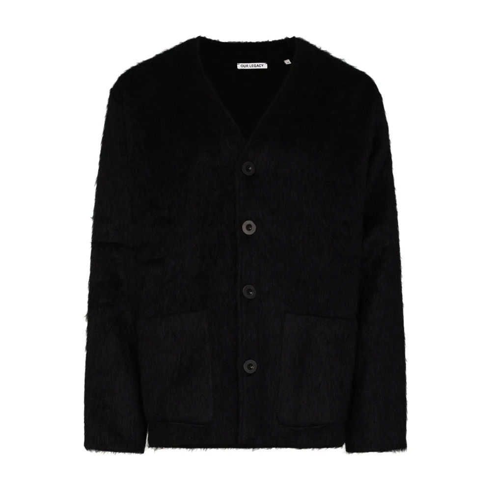 Our Legacy Cardigan - Male - Cardigans - Black - M - Knitwear