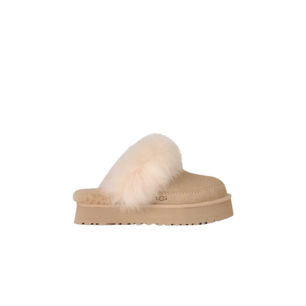 Ugg Women's Beige Slippers - Slippers - 5 Uk - Shoes