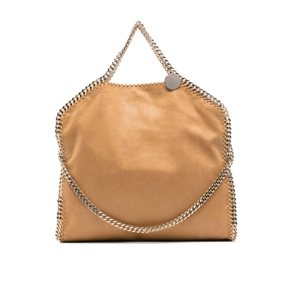 Stella McCartney Falabella Väska i Beige Faux Läder Beige, Dam