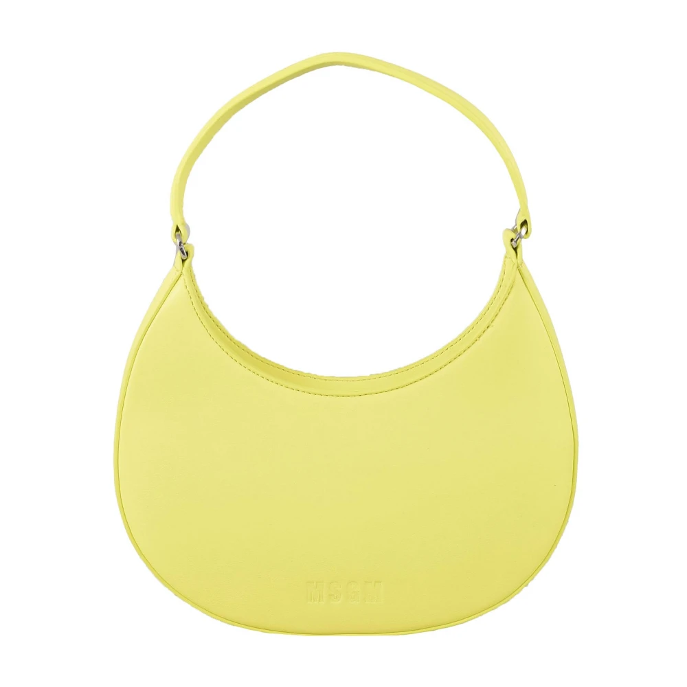 Msgm - Bags > Handbags - Yellow - Msgm - Modalova
