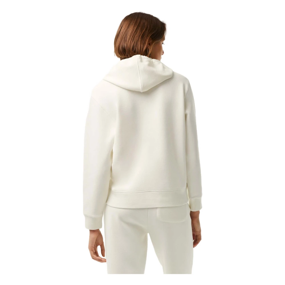 Lacoste Hoodie White Dames