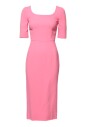 robe-midi-sheath-rose