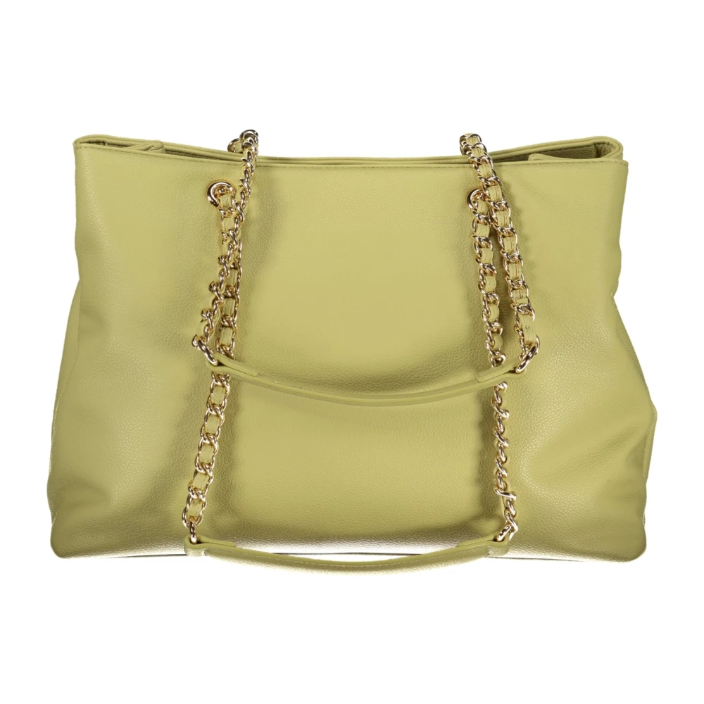 Valentino by Mario Valentino Groene Schoudertas met Ketting en Ritssluiting Green Dames