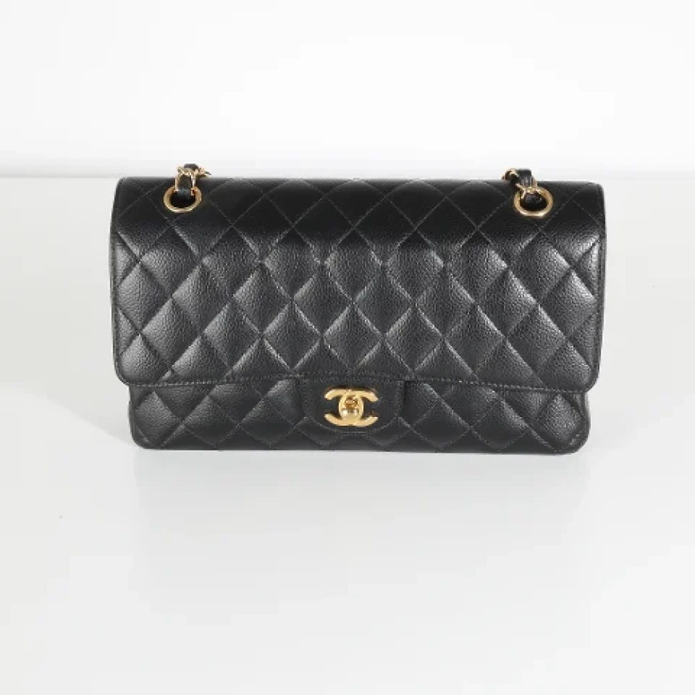 Chanel Vintage Pre-owned Leather chanel-bags Black Dames