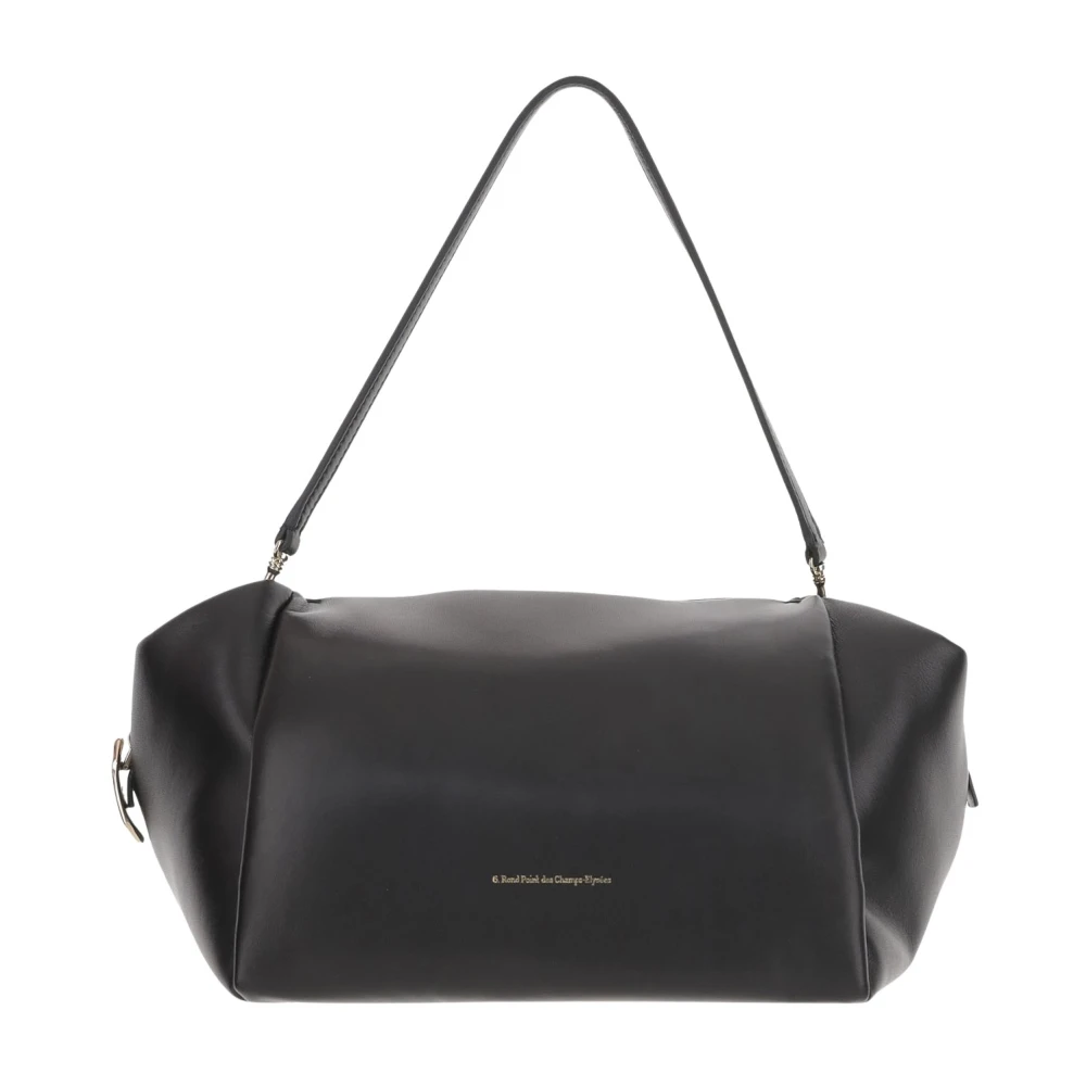 Carven Black Shoulder Bags, Female, One Size, Marie Leather Bag