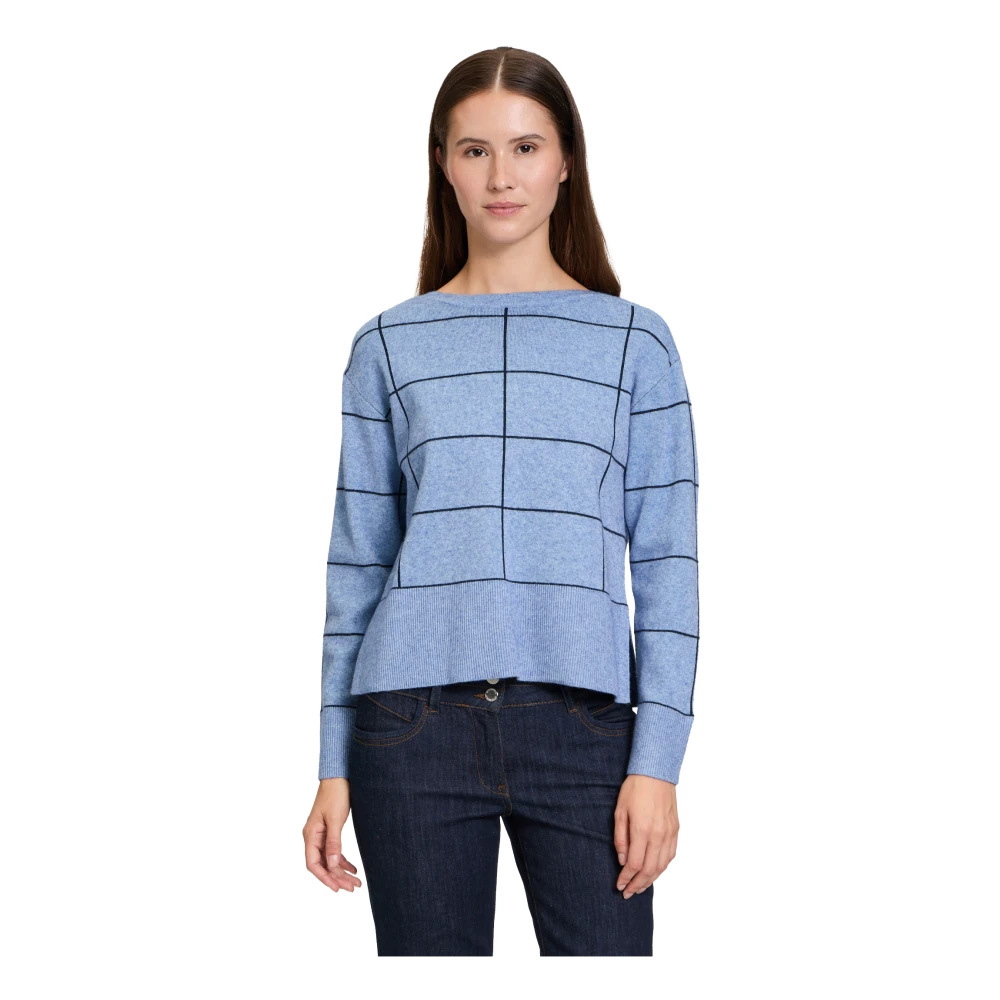 Betty Barclay Langemouw Gebreide Trui Blue Dames