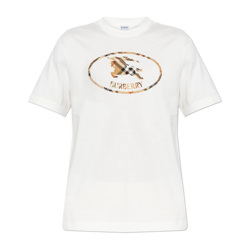 Burberry Men's White Seth T-Shirt