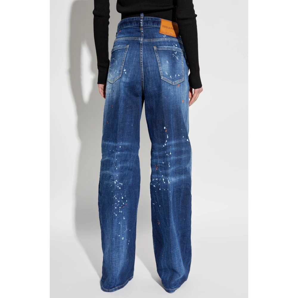 Dsquared2 Jeans Reiziger Blue Dames