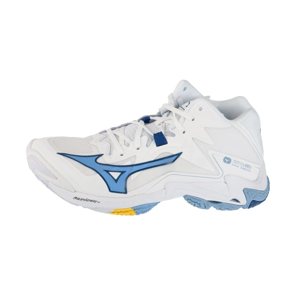 Mizuno White Trainers, Male, 11 Uk, Wave Lightning Z8 Mid