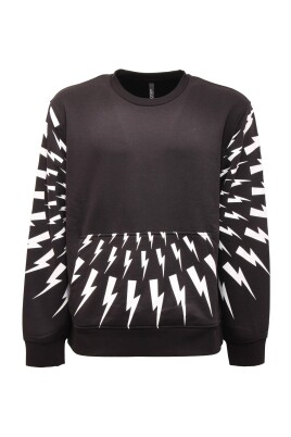 slim-fit-sweatshirt-black-white-made-in-italy