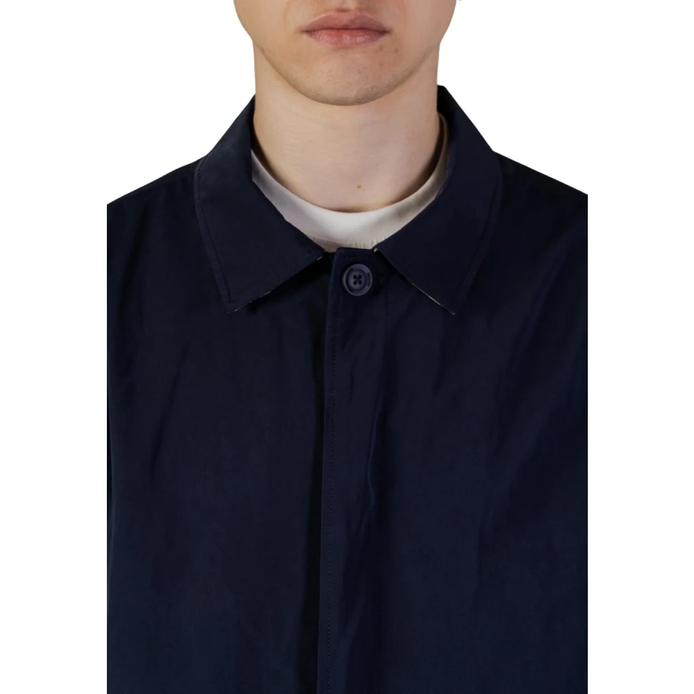 Aquascutum Lente Zomer Heren Parka Blue Heren