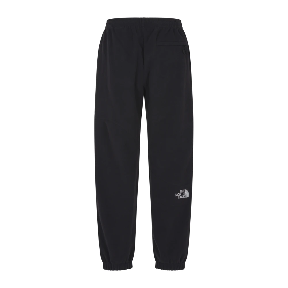 The North Face Zwarte Fleece Broek Yinka Ilori Ontwerp Black Heren