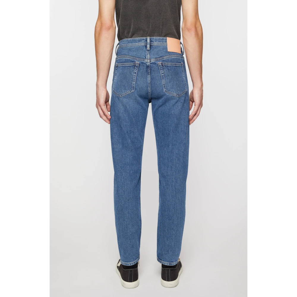 Acne Studios Blauwe River Mid Jeans Blue Heren