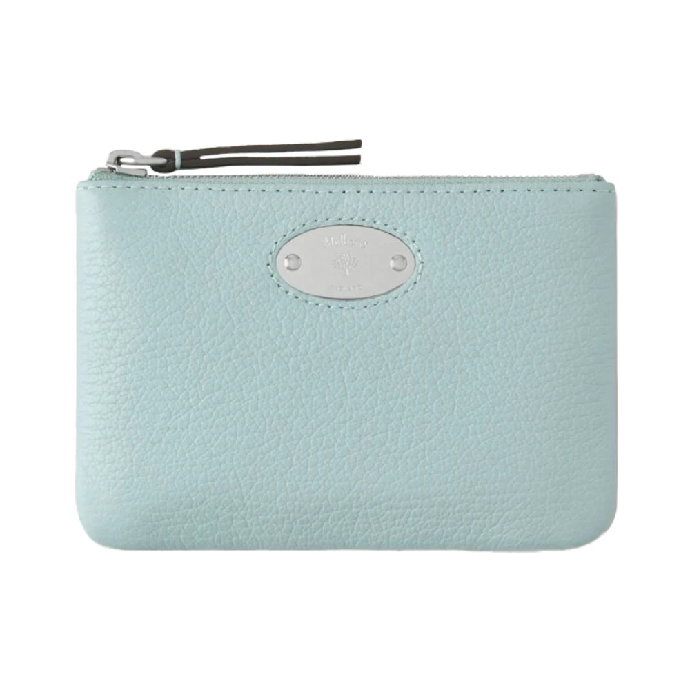 Mulberry Groene Acryl Muntzak met Plaque Detail Green Dames
