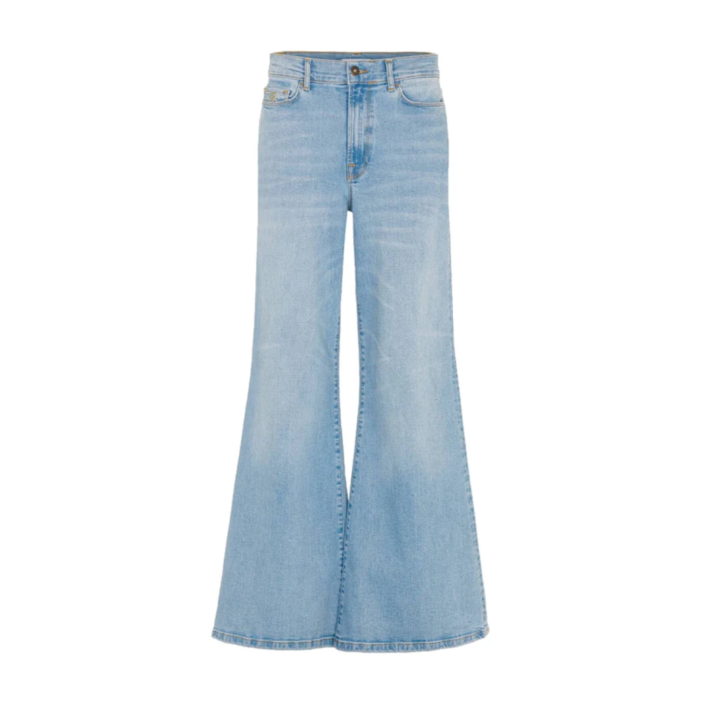 By-Bar Lichtblauwe Wide Leg Denim Jeans Blue Dames