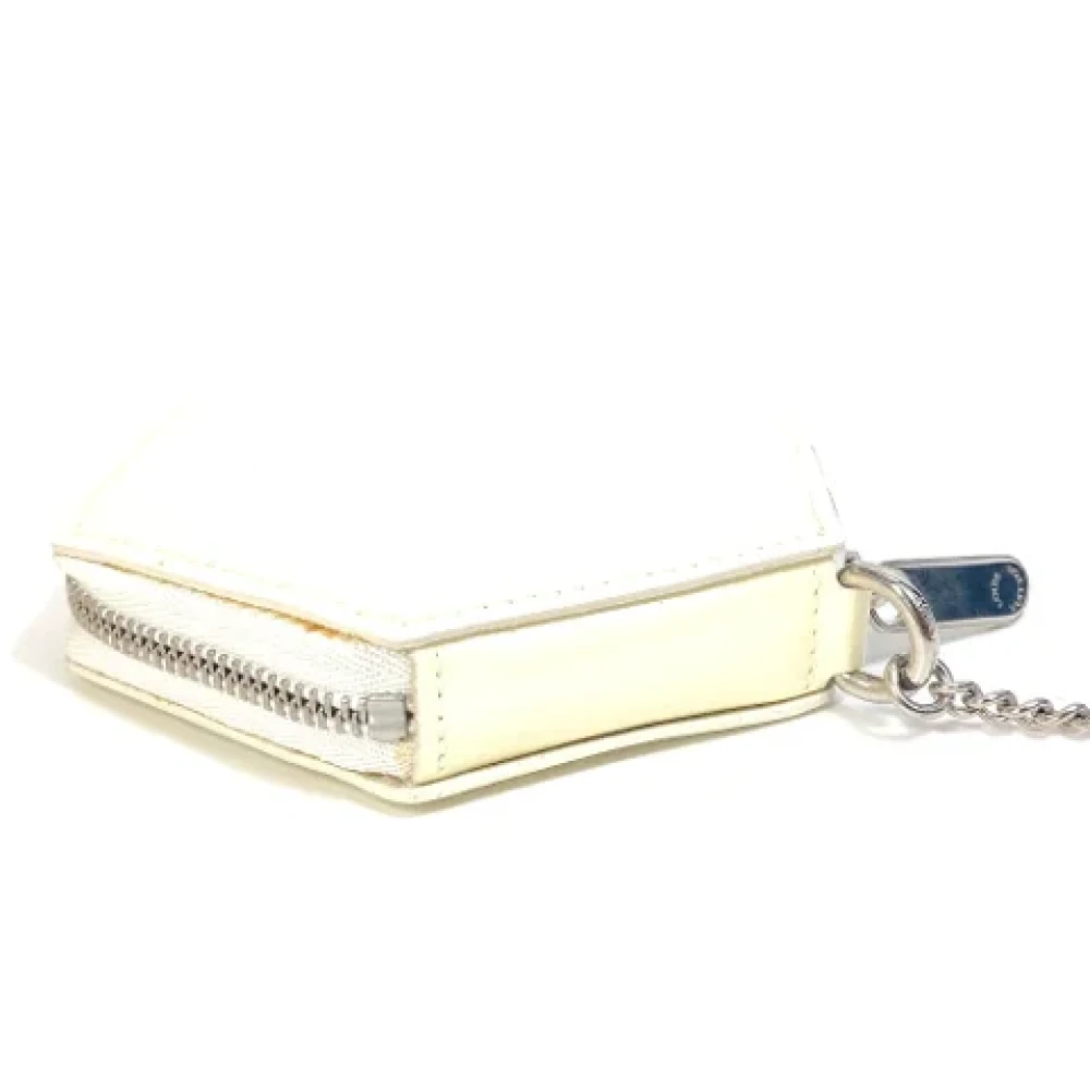Louis Vuitton Vintage Pre-owned Fabric key-holders Beige Dames