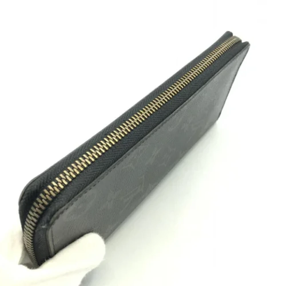 Louis Vuitton Vintage Pre-owned Canvas wallets Black Dames