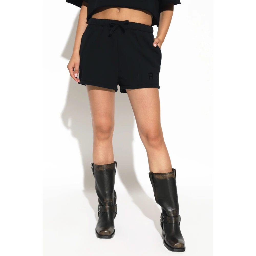 IRO Shorts 'Ocresia' Black Dames