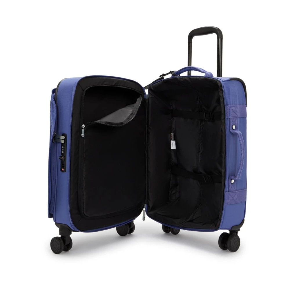 Kipling Spontane Trolley met TSA-slot Blue Unisex