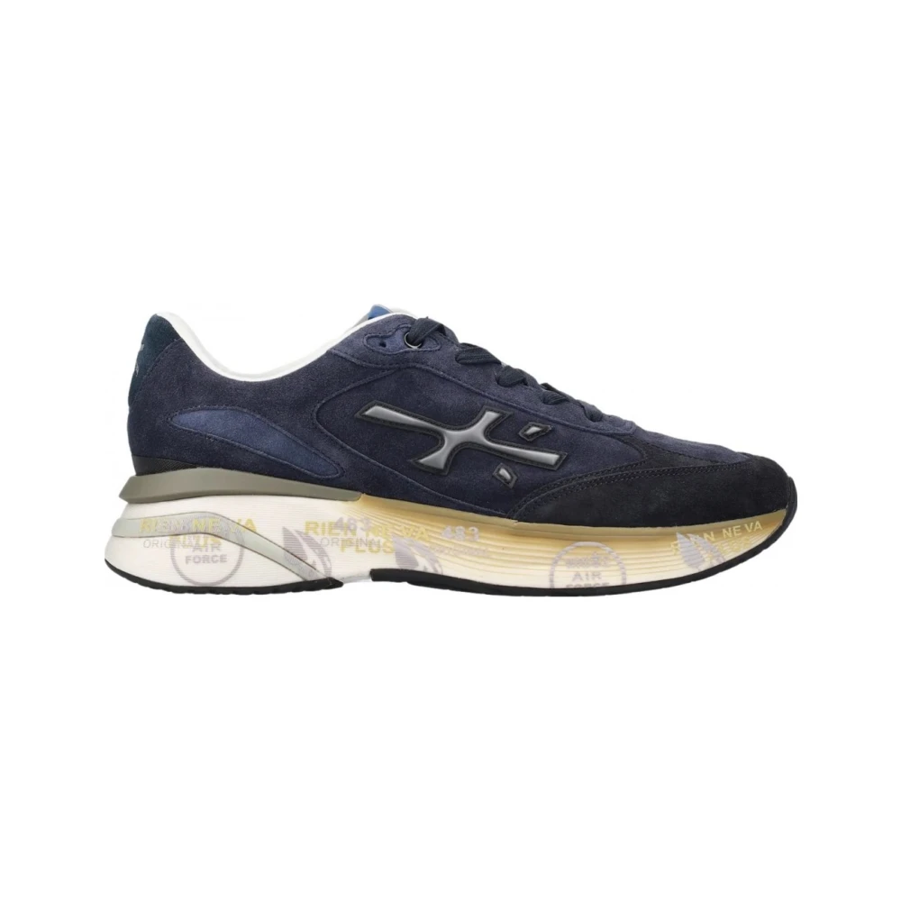 Premiata Lichtgewicht Moerun Sneaker Madrid Heren Schoenen Blauw