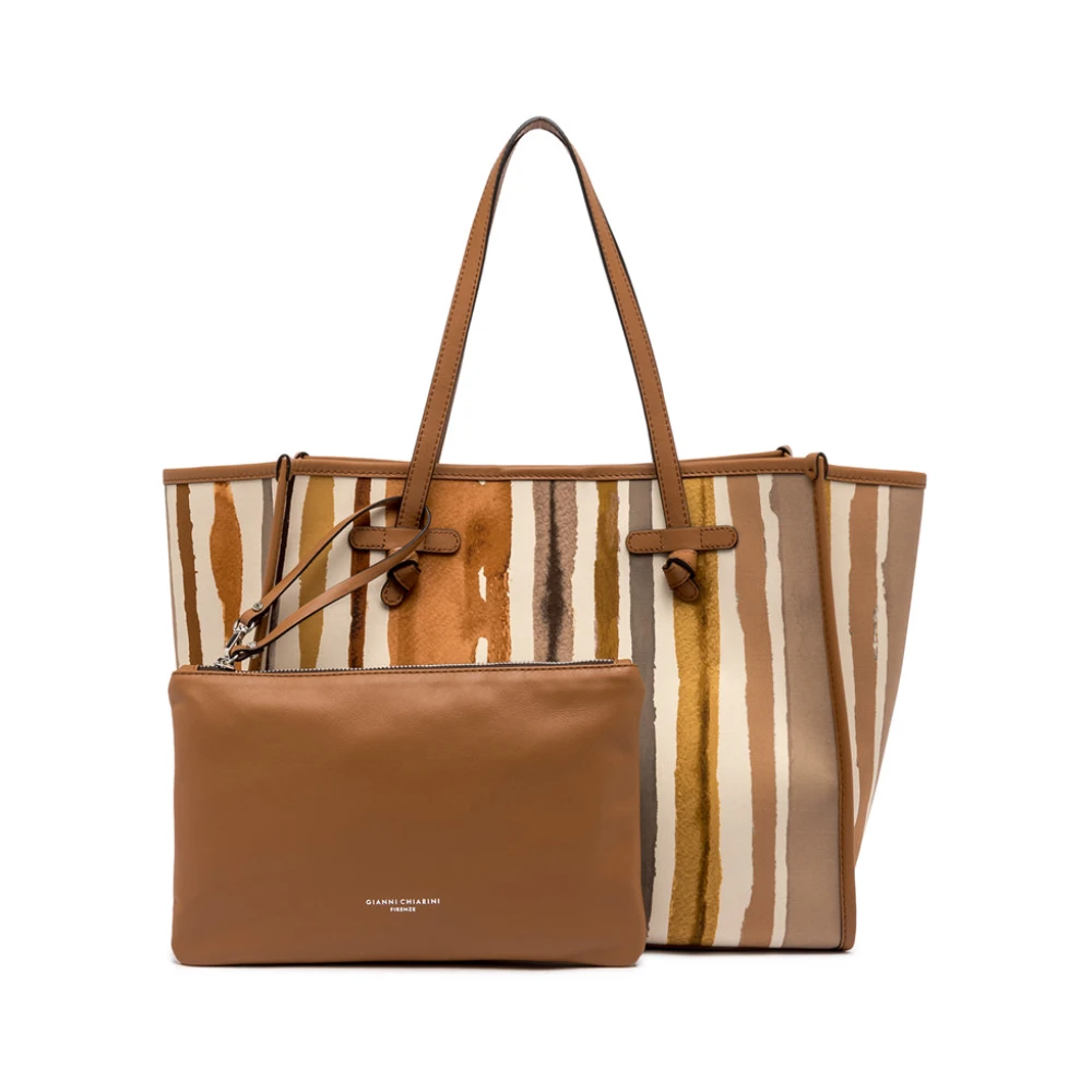 Gianni Chiarini Schoudertas Brown Dames