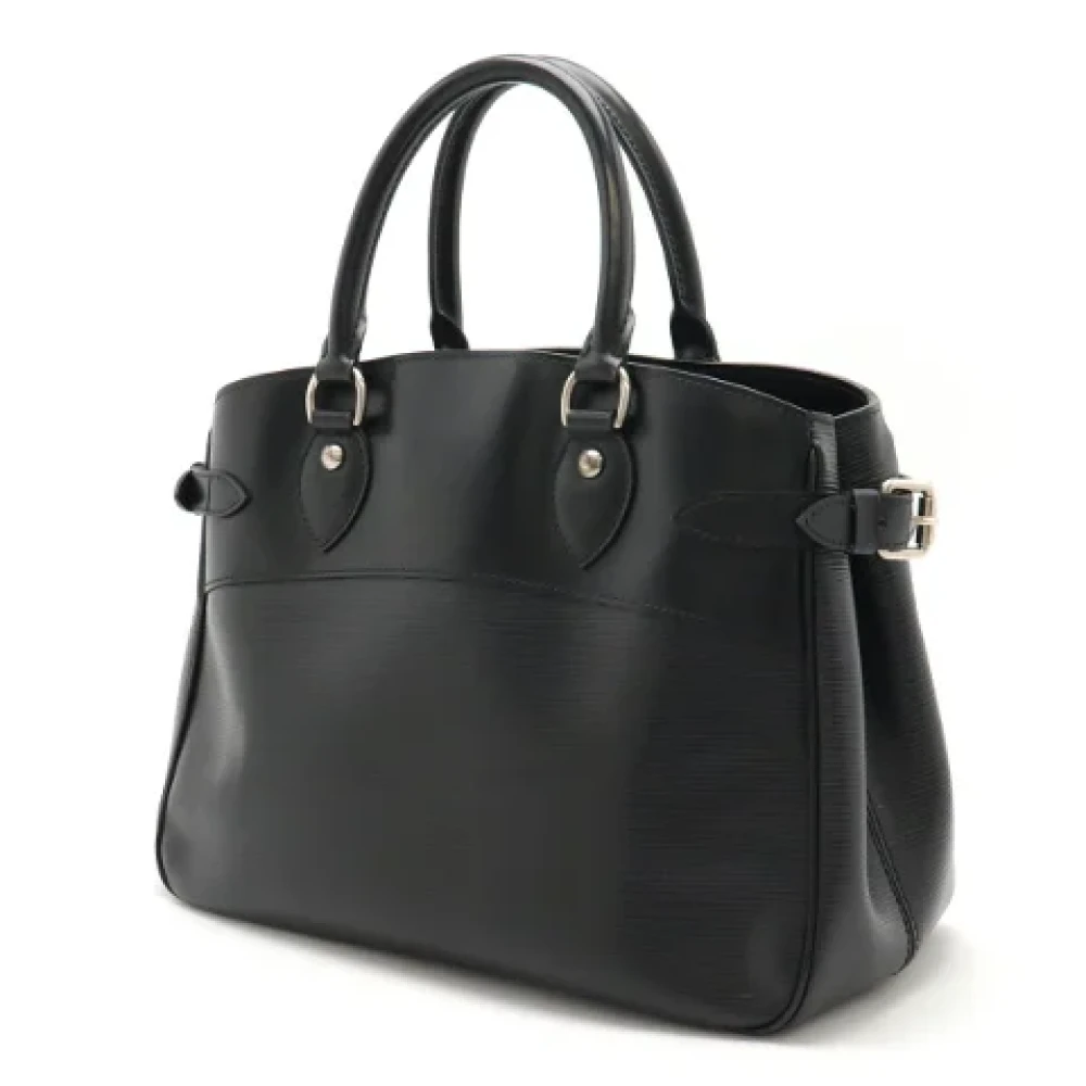 Louis Vuitton Vintage Pre-owned Leather handbags Black Dames