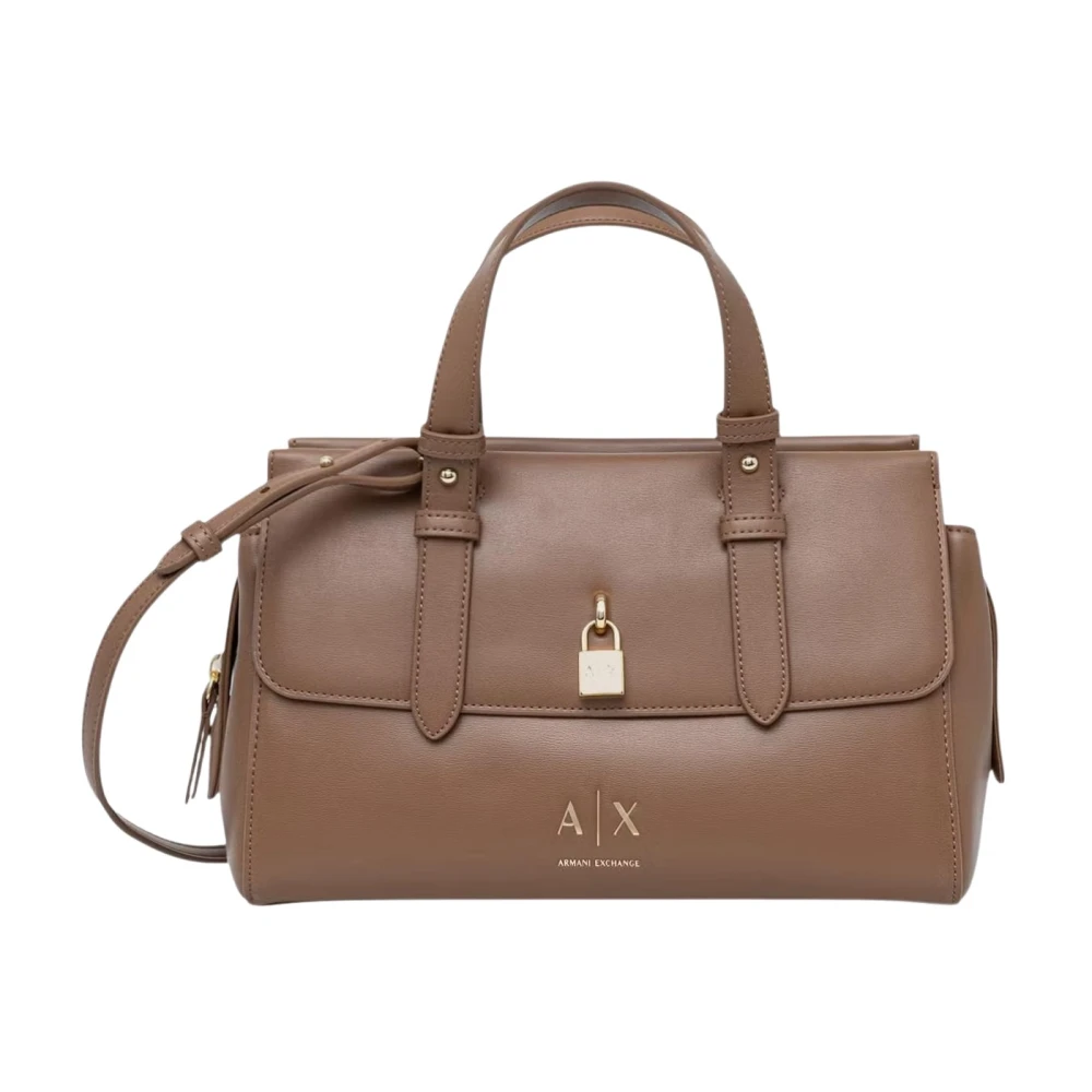 Armani Exchange Donna Beige - Borsa Taylor M - Bags - One Size