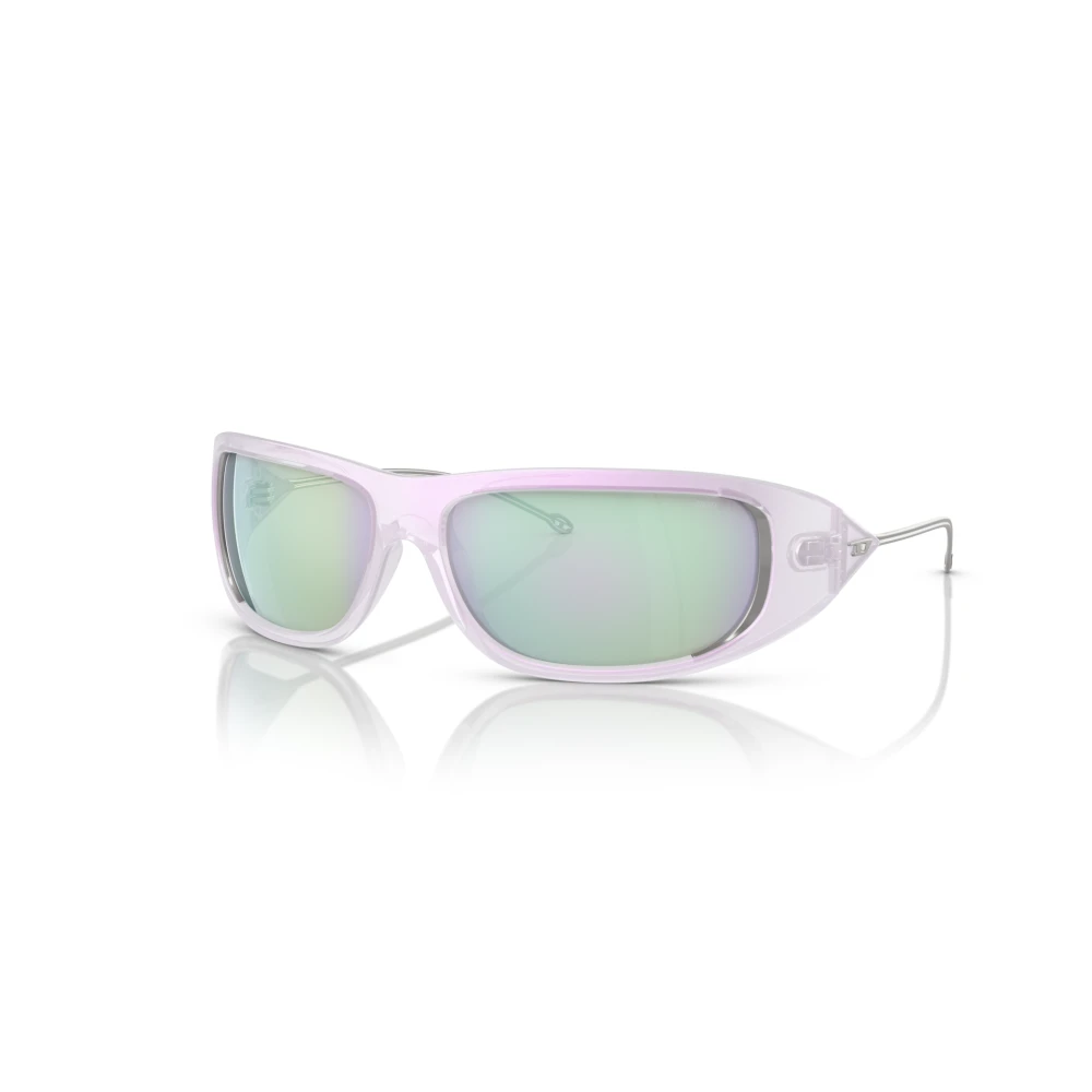 Diesel Unisex Multicolor Stylish Sunglasses With Transparent Frame - Sunglasses - 61 Mm- Accessories